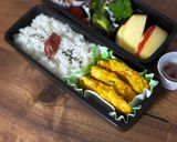 甘酒チキンのピカタ、カレー風味作り方5写真