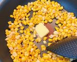 旨みたっぷり！コーンのバター醤油炒め作り方3写真