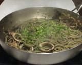 レモン香る旬のイカとセロリのイカ墨パスタ作り方16写真