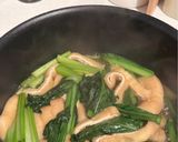 小松菜と油揚げの煮びたし作り方8写真