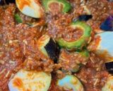 野菜ときのこの夏野菜ドライカレー作り方2写真