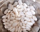 白花豆で白餡作り方1写真