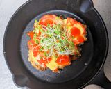 鶏の唐揚げのトマトチーズ焼き作り方5写真