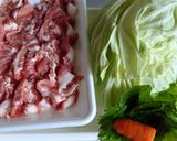豚肉でも大満足💫冷しゃぶ作り方1写真