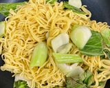 しらすとチンゲン菜のエスニック焼きそば作り方6写真