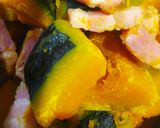 洋風かぼちゃの煮物 +リメイク2品作り方6写真