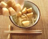 味噌汁氷うどん作り方4写真