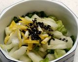 新鮮な白菜のおつまみ作り方9写真