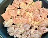 照り焼き梅ポンガーリックあん作り方2写真
