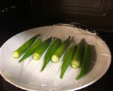 レンジで簡単！オクラとトマトのレモンチーズマリネ作り方2写真