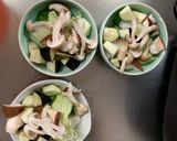 根菜茄子白菜簡単極旨ガパオ味温野菜サラダ作り方14写真