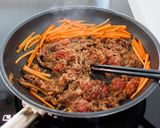 【牛肉とれんこんのプルゴギ風炒め】味付け簡単☆作り方5写真