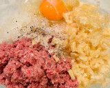 おあげでふわっ！旨ジュワ牛バーグ作り方3写真