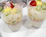七夕！ケーキ風で可愛い☆カップそうめん作り方5写真