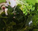 タコ🐙とわかめのなめ茸和え作り方1写真
