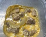 ヘルシー低糖質レンジでオートミール親子丼作り方3写真