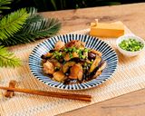 焼きタレde超簡単美味！鶏ももなす作り方14写真
