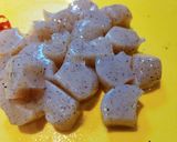 コンニャクと鰹節のいり煮作り方1写真