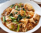 【小松菜えのきの味噌麻婆豆腐】旨辛10分♪簡単⭐︎作り方5写真