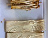 湯葉と茶エノキの炒め物作り方1写真