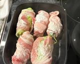 肉巻き大葉チーズ作り方3写真