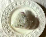 「しげき」でわさびご飯の梅干しおにぎり作り方4写真