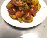 簡単🌟じゃがいもとソーセージのカレー炒め作り方9写真