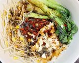 ほうとうで作る簡単油溌麺 中華式油そば作り方7写真