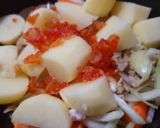 ストウブで無水風★乾燥トマト入りカレー作り方4写真