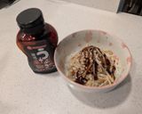 アメリカ・簡単うなぎのタレのえのき丼作り方4写真