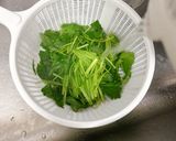 湯通し三つ葉と焼き海苔のナムル作り方3写真