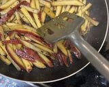 大学芋風　さつまいも炒め作り方5写真