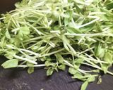 爆速🌱豆苗としめじ🍄🟫喫茶店コンソメソテー和製洋食作り方1写真
