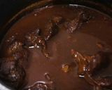 圧力鍋で牛肉の赤ワイン煮込み作り方5写真