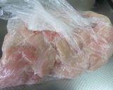 鶏むね肉の甘酢炒め　タルタルソースがけ作り方1写真