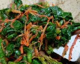 根本も美味しい💫ほうれん草のごま和え作り方5写真