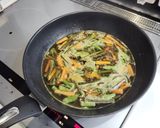 わらびとニンジンの煮物作り方6写真