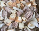 🟢ゴーヤと🐷ハラミと厚揚げのスタミナ味噌炒め作り方5写真