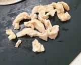 剥がした鶏皮は保存して…鶏皮ポン酢!作り方4写真