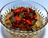 SDGs　黒酢黒豆の酢で黒酢小豆作り方4写真