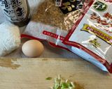材料なくても大丈夫✨ごま油と鰹節の炒飯作り方1写真