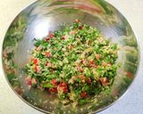 イタリアンパセリのサラダ❀トルコ料理作り方3写真