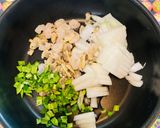 ＼フライパンまるごと／マヨオムライス作り方1写真