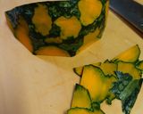 母好み♡ストウブ鍋ホクホク甘辛かぼちゃ煮作り方1写真