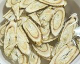 ごぼうと豚肉のカレー炒め作り方1写真