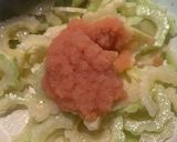 白ゴーヤのたらこ炒め（普通のゴーヤでも）作り方4写真