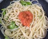超楽々ブロッコリーペペロンチーノ作ります作り方5写真