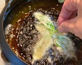 香り立つバジルの天ぷら　紫色茄子の天ぷら作り方15写真