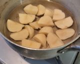 粉吹きジャガイモのセージバター作り方3写真