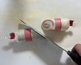 綺麗に作れる、定番ハムチーズロールサンド作り方9写真